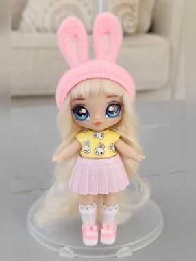 🧸 MGA Na Na Na Surprise MINI 5" Aubrey Heart Doll W/ Outfit & Shoes Series 1